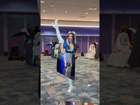 Kicking it! #chunli #youtubeshorts #rachelpizzolato #comiccon #cosplay #fyp