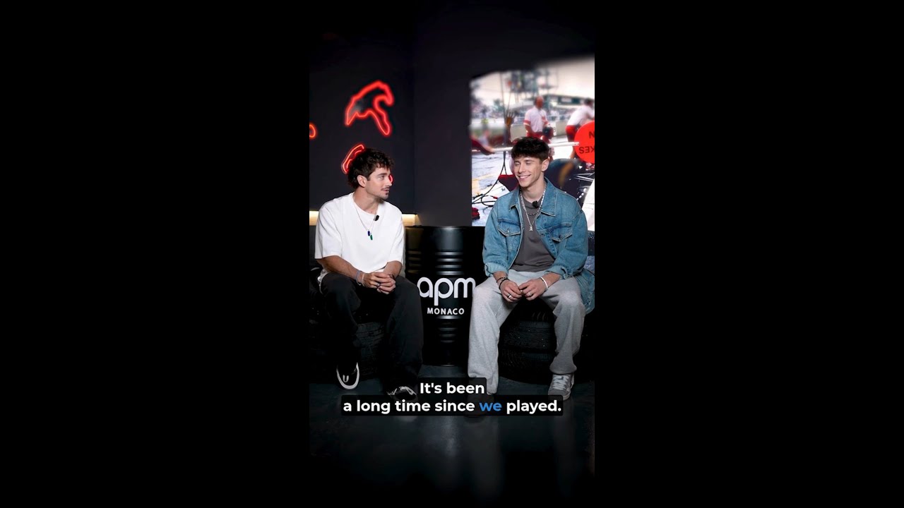 Exclusive Behind-the-Scenes with Arthur & Charles Leclerc at APM Monaco ✨