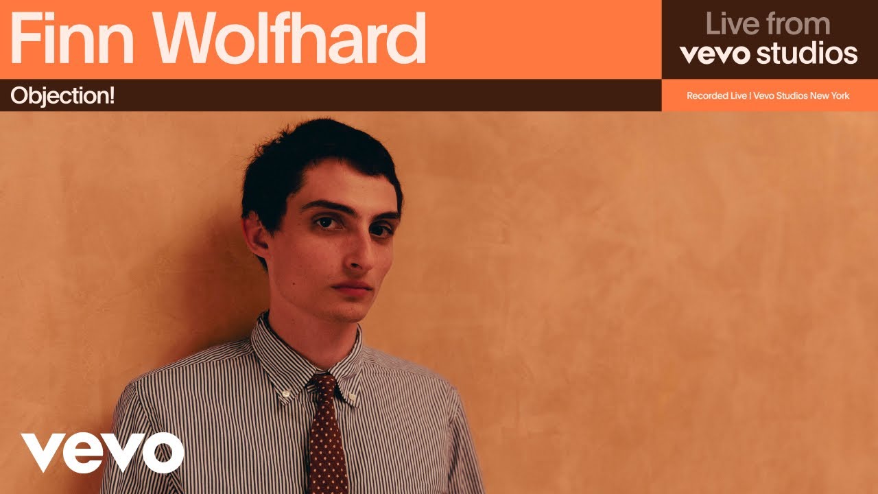 Finn Wolfhard Performs 'Objection!' Live at Vevo Studios 🎸