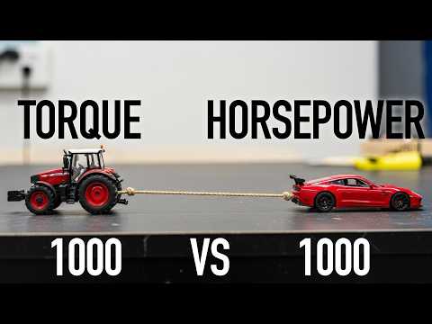 HORSEPOWER VS TORQUE SIMPLEST EXPLANATION