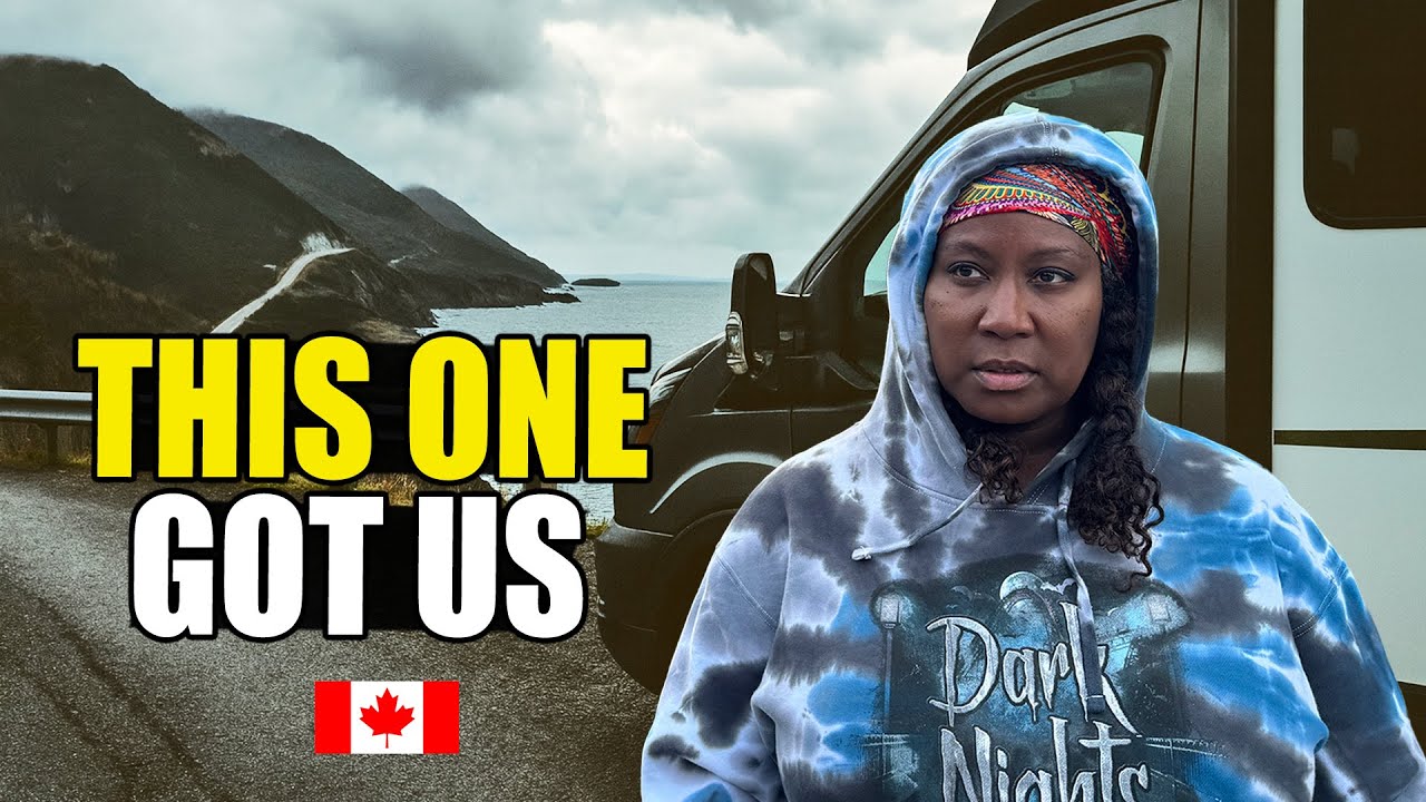 Unexpected Storm on Cape Breton's Cabot Trail 🌧️