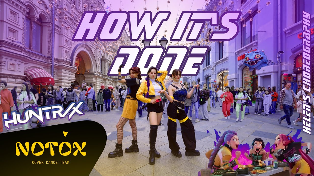 K-POP Demon Hunters in Public 🔥 | One-Take Dance Cover by NOTOX