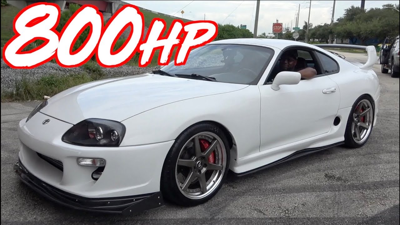 Street Supra with 800HP 2JZ-GTE 🏎️