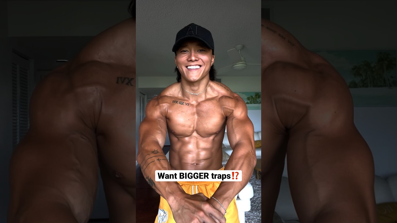 Do these to grow bigger traps (dumbbell workout)