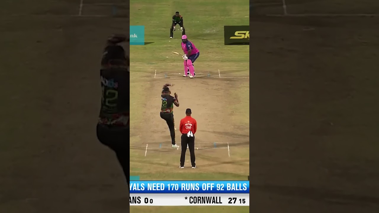 Rahkeem Cornwall with a HUGE six! π₯