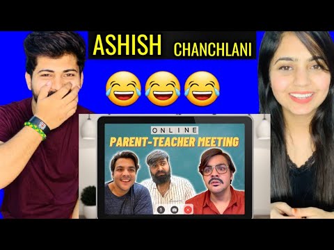 Ashish Chanchlani's Online Parent-Teacher Meeting Reaction 🎥