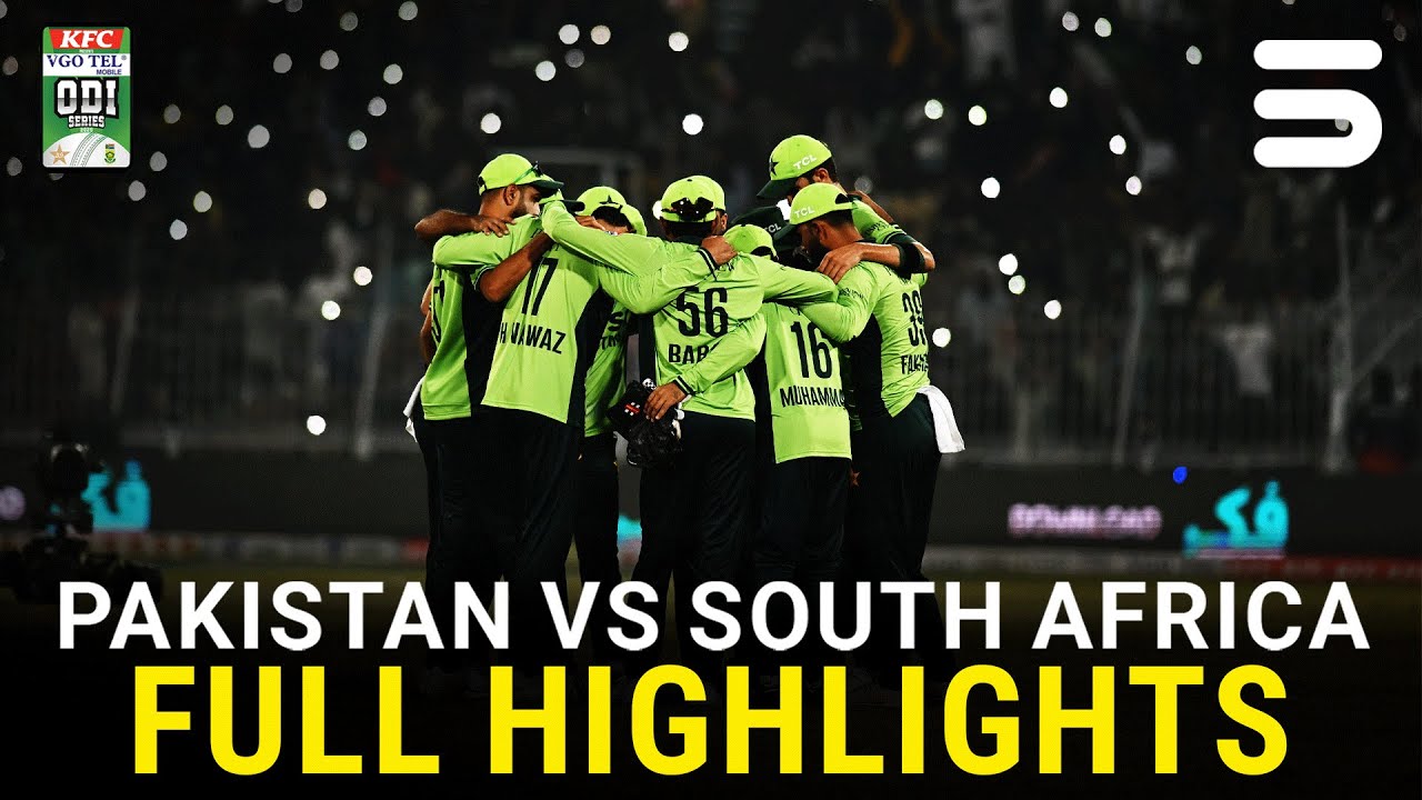 Pakistan vs South Africa 2025 3rd ODI Highlights – Unmissable Moments! 🏏