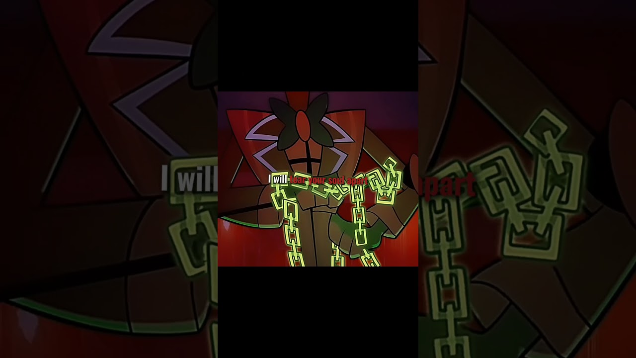 Husk Confronts Alastor in a Tense Encounter