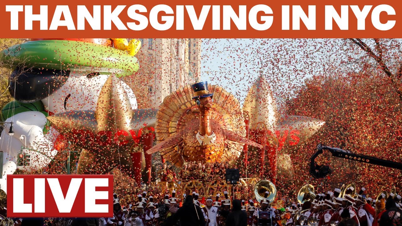 Live: Thanksgiving Celebrations in NYC 🎉