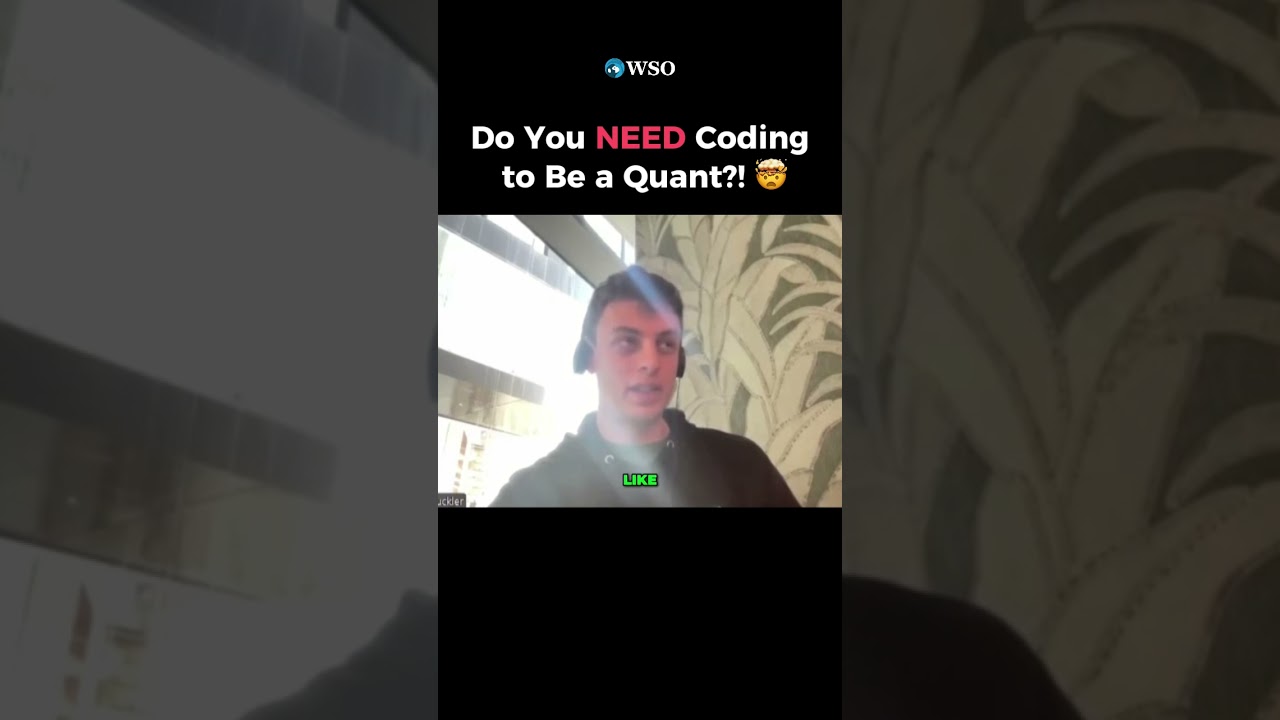 Do Quants Really Need Coding Skills? Find Out Now! 💻