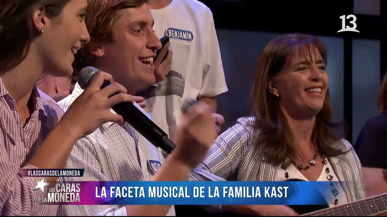 Familia Kast sorprende cantando en 'Las Caras de La Moneda' 🎶