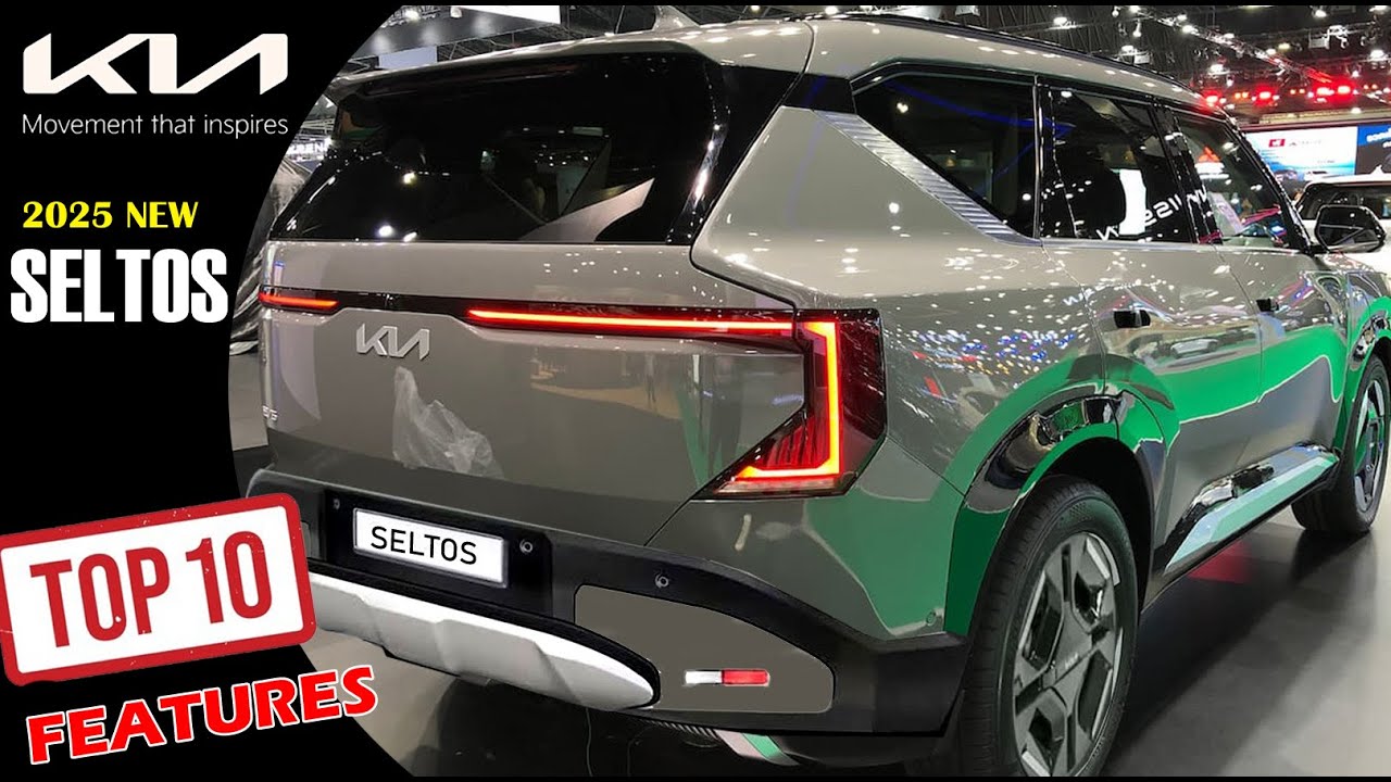 TOP 10 Top 10 Features of the 2025 Kia Seltos 🚗