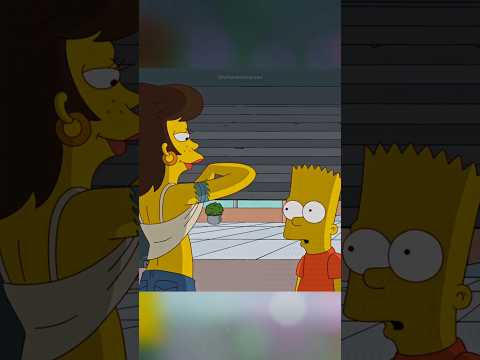 Shauna remercie Bart Simpson 💋 #thesimpsons #simpsons #bartsimpson #homer #shorts