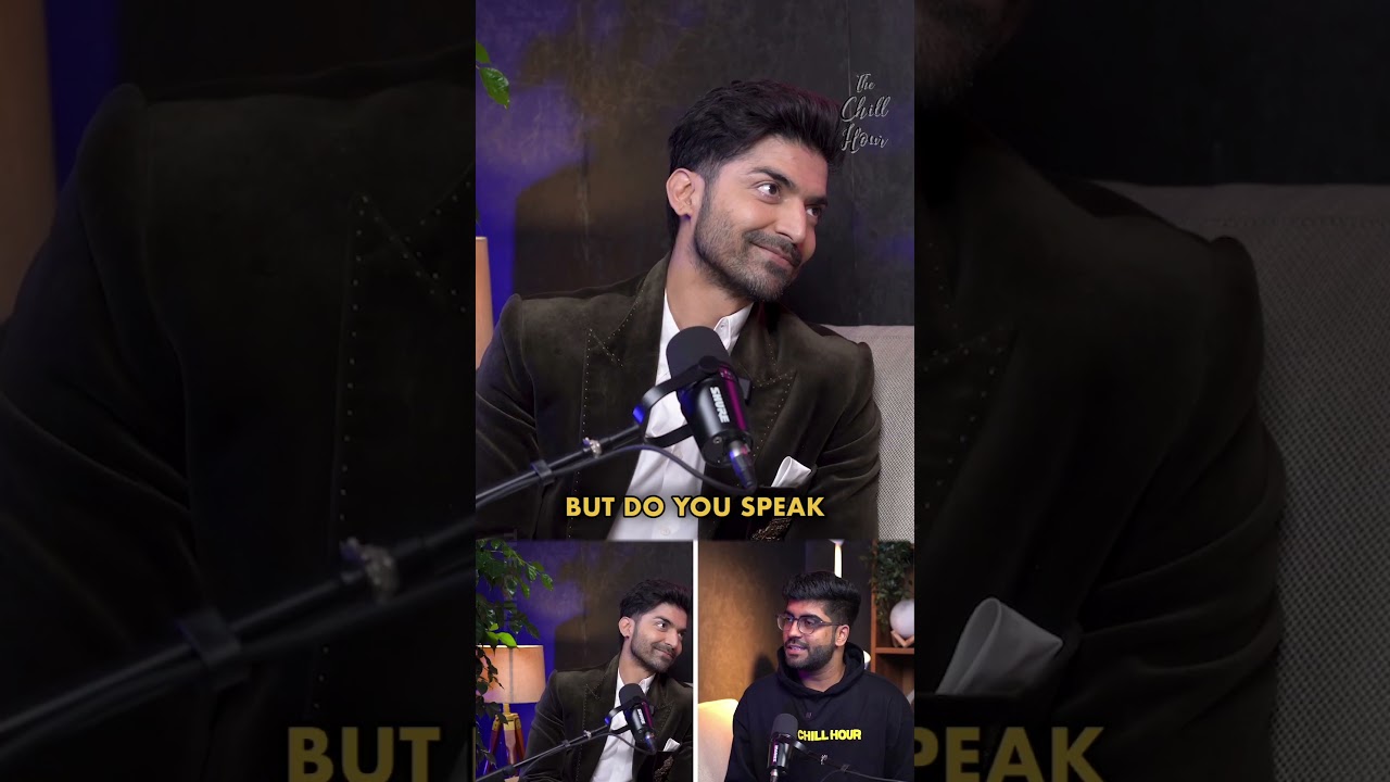 Everyone in the Hindi Film Industry Talks in English: Actor Gurmeet Choudhary #shorts