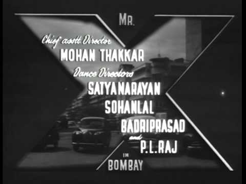 Mr X in Bombay - Classic Film Music ๐ถ