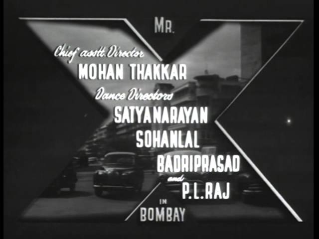 Mr X in Bombay - Classic Film Music 🎶