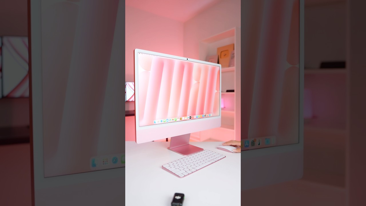 New Pink iMac 🖥️