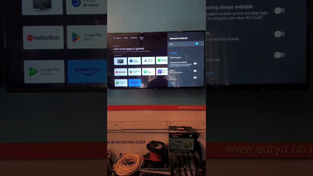 Connect WiFi on Realme TV 📶