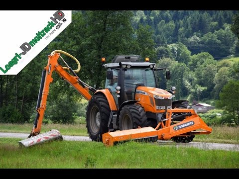 Massey Ferguson 7614 & Noremat Equipment in Vosges 🚜