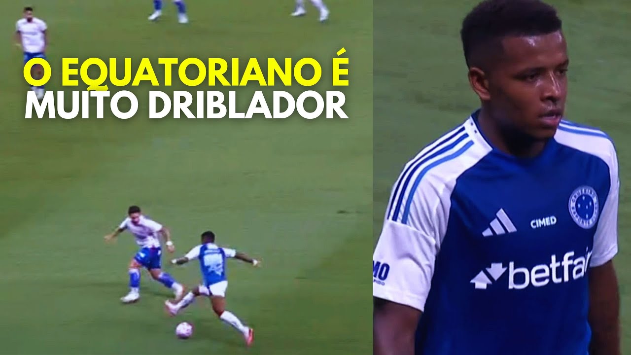 Keny Arroyo Destaque com Muita Atuação como Titular no Cruzeiro ⚽️