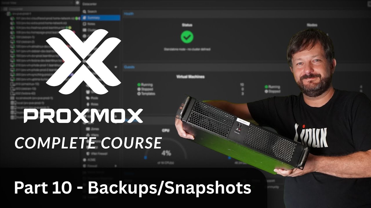 Proxmox VE Backup & Snapshot Guide 🗄️