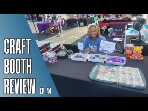Vendor Booth Display Ideas - Craft Fair Booth Review Ep. 44