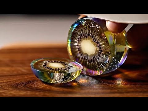 30-Minute Satisfying AI ASMR Glass & Fruit Cutting ๐