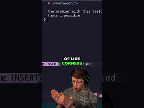 I Don't Like Cybersecurity Degrees  #programming #coding #lowcode
