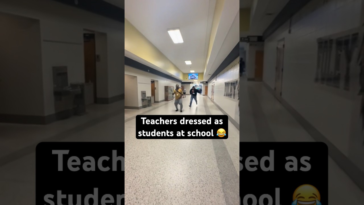 Teachers Play Student Roles 🤣