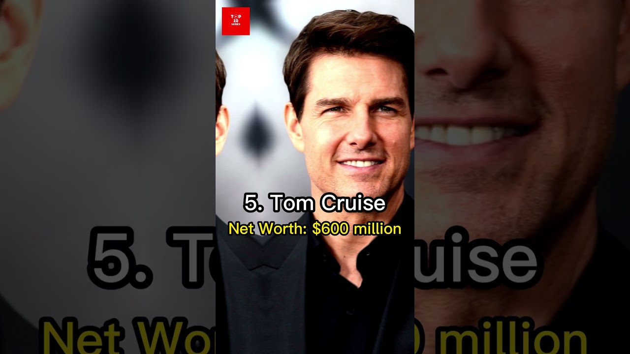 Top 10 Richest Actors in the World 🌍