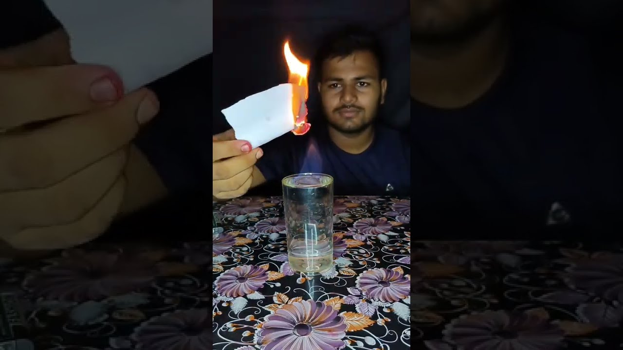 Science Magic Trick With Sanitizer | Science Experiment | #Shorts #Magic_Trick #Experiment