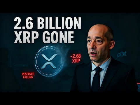 2.6 Billion XRP Disappears in 48 Hours — What They’re Not Telling You!