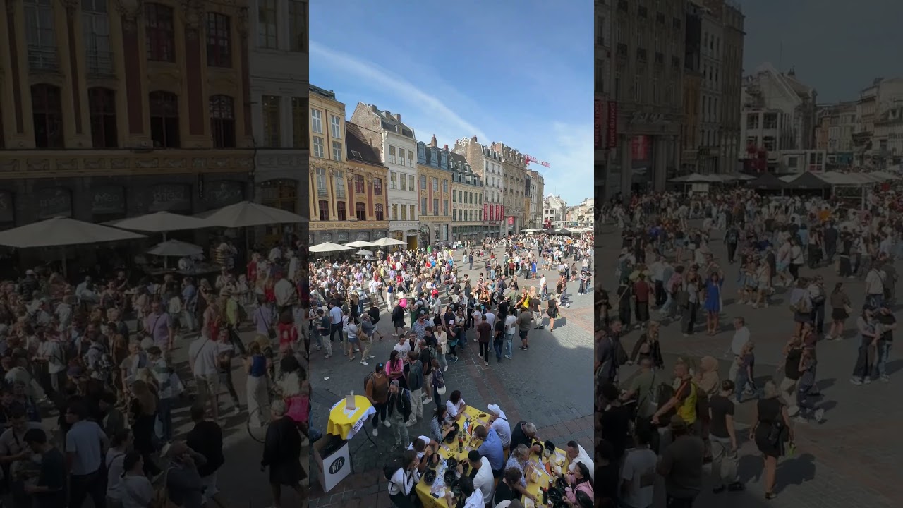 Vivez l'Incontournable Braderie de Lille sur la Grand’Place! 🛍️