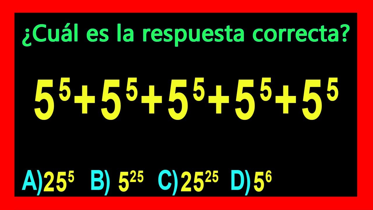 ¡Aprende a Resolver la Suma de Potencias en Minutos! ⚡ Reto Matemático Viral