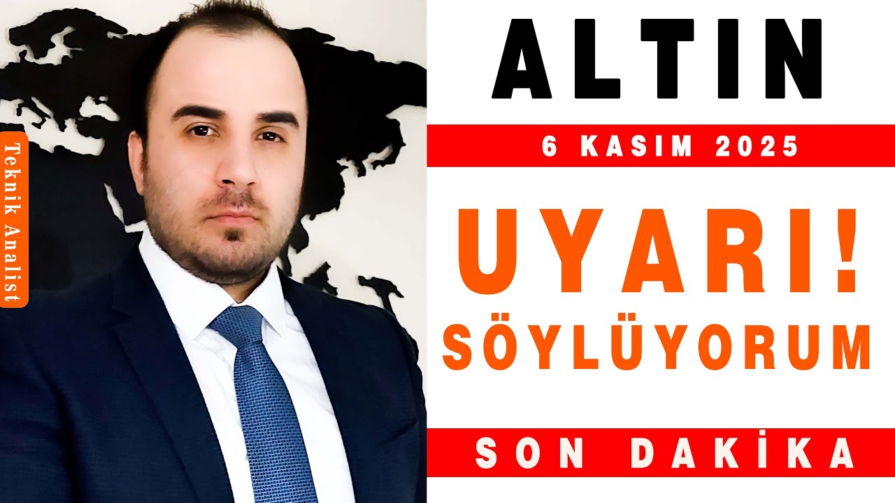 Altın Analizi ve Güncel Yorumlar | Şenol Kaan - 06.11.2025