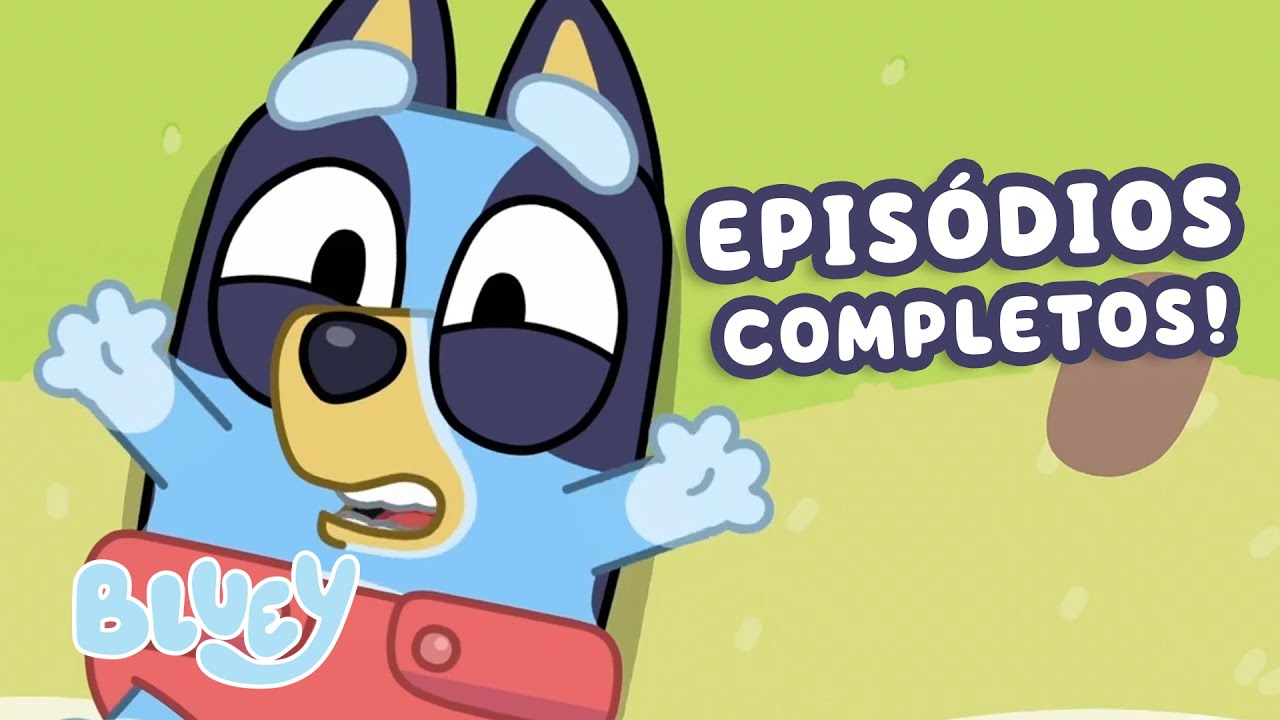 Melhores Episódios de Bluey Série 2 | 40 Minutos de Diversão Completa em Português 🇧🇷
