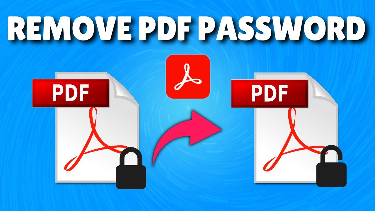 Remove PDF Password with Adobe Acrobat 🔓