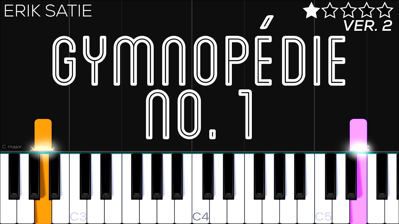 Erik Satie - Gymnopédie No. 1 | Easy Piano Tutorial 🎹
