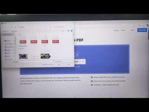 Guide to Merging Multiple PDF Files into a Single Document