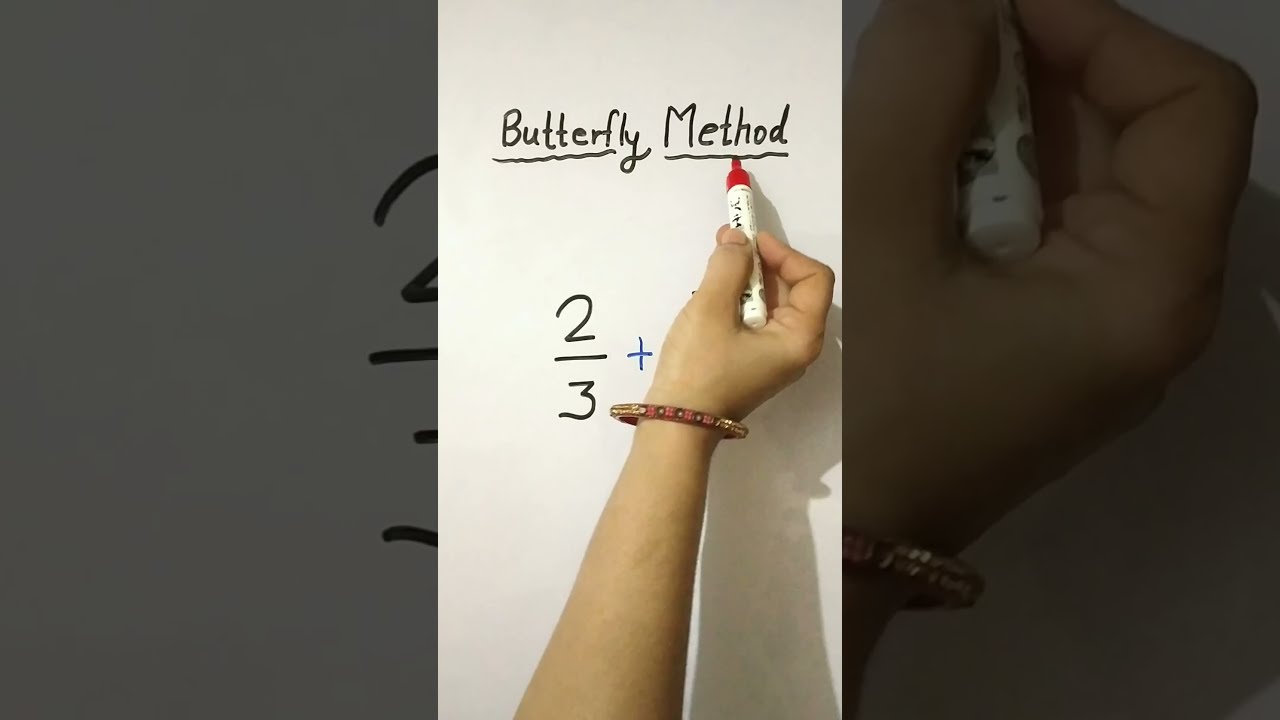 Master the Butterfly Method for Quick Fraction Addition! 🦋