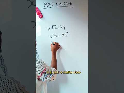 A Nice math Olympiad exponential problem. #matholympiadproblem #matholympics #exponentialequation