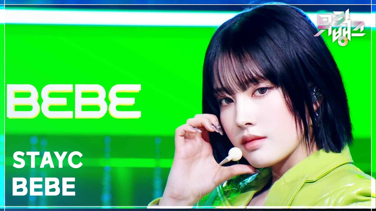 BEBE - STAYC on KBS Music Bank (250321) 🎶