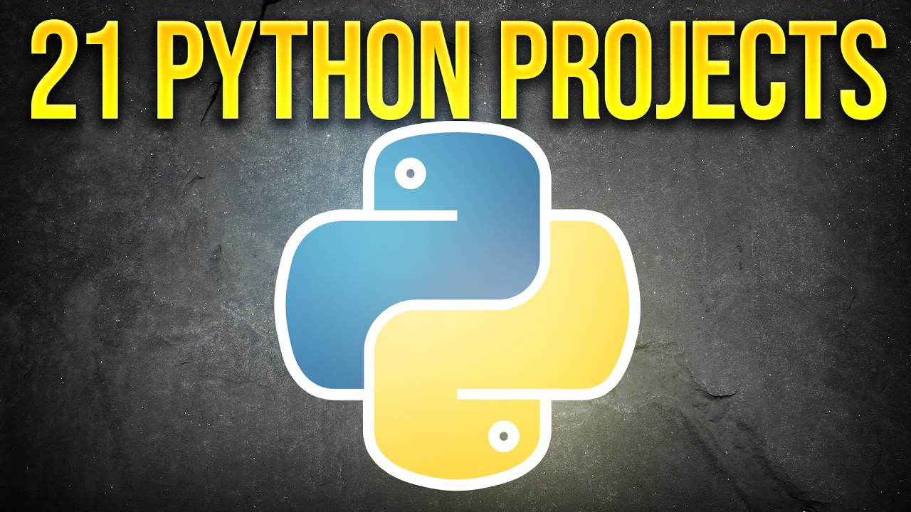 9 Hours of Python Projects: Beginner to Advanced