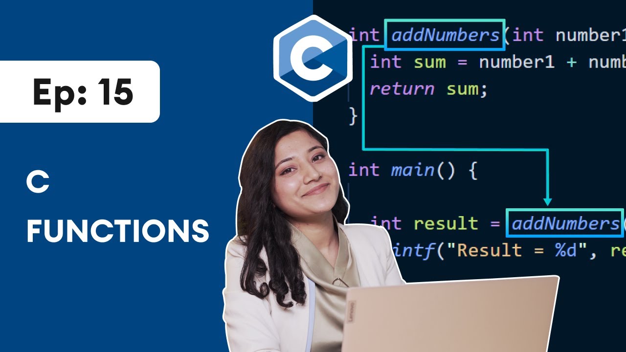 C Functions | C Programming for Beginners (Lesson 15, 2025)