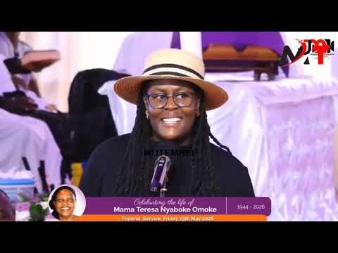 Winnie Odinga's Moving Speech at Onyoka's Burial 🎤
