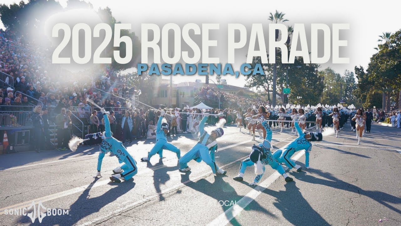 2025 Jackson State at 2025 Rose Parade 🌹