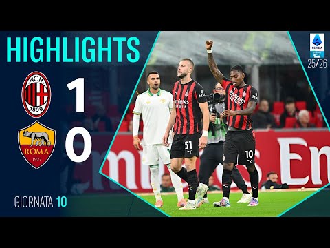 AC Milan vs AS Roma 1-0 Highlights Golas | Serie A 2025 | Paulo Dybala MISSED PENALTY