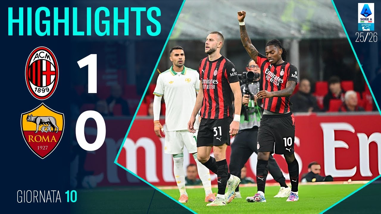 AC Milan vs AS Roma 1-0 | Exciting Highlights & Dybala's Missed Penalty ⚽