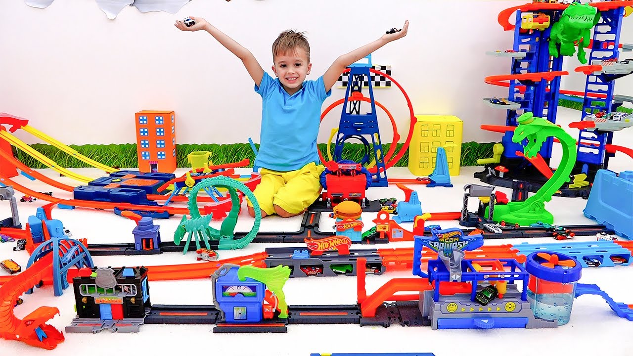 Vlad & Niki's Toy Car & Slime Challenge π