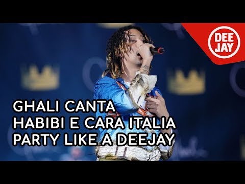 Ghali live: Habibi e Cara Italia - Party Like a Deejay / Bologna 2018